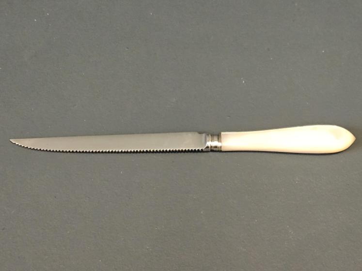 Cast Silver Blade Fruit Serving Knife  - Image 2