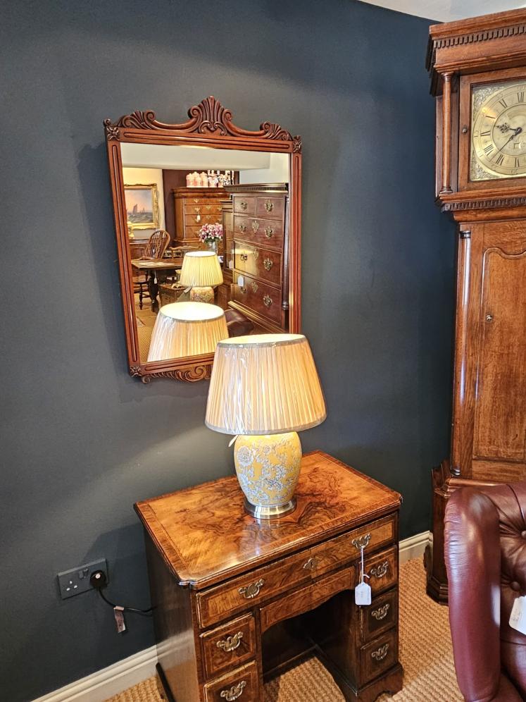 Quality Victorian Mahogany Framed Mirror  - Image 9