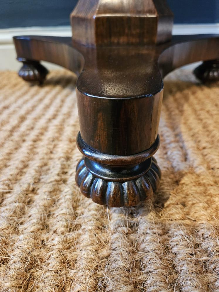 Regency Rosewood Low Occasional Table  - Image 4