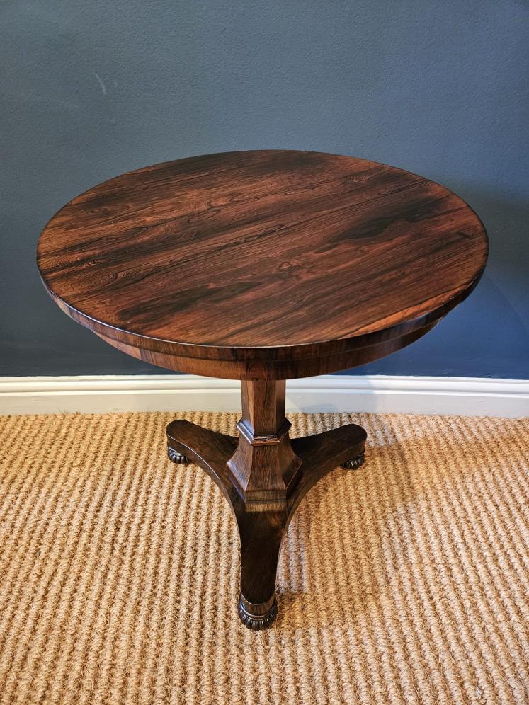 Regency Rosewood Low Occasional Table  - Image 1