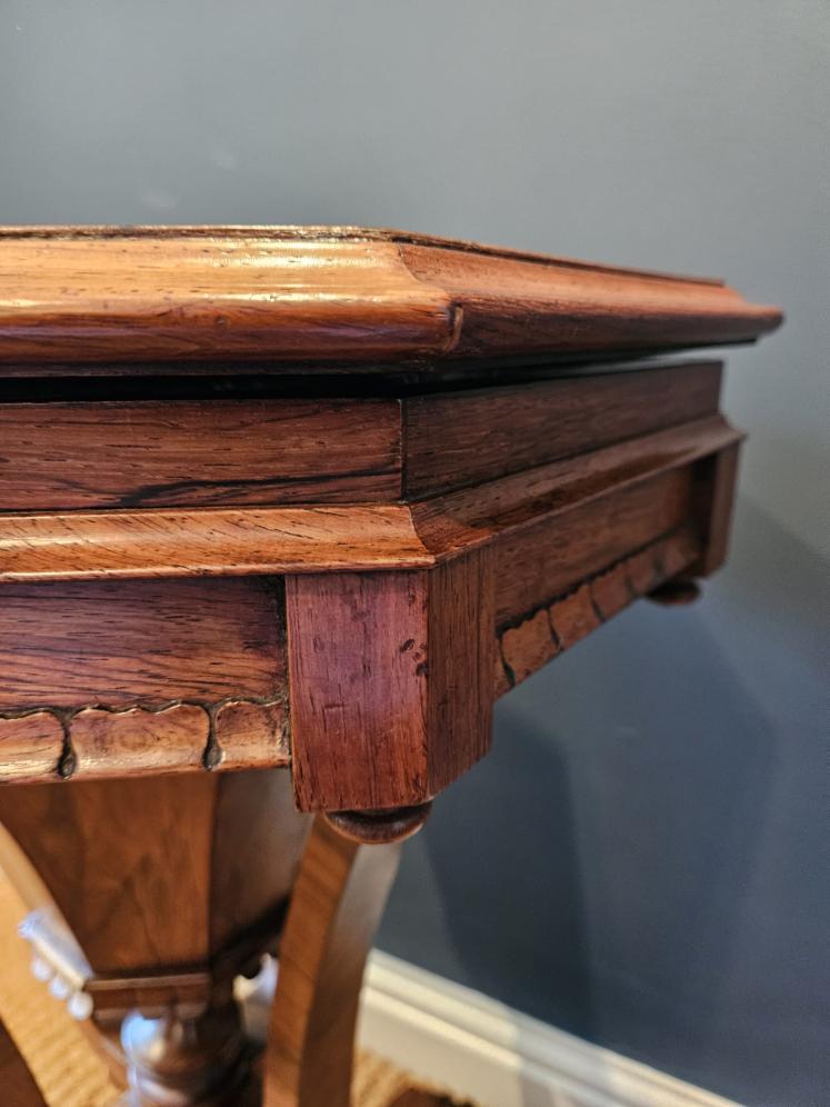 William IV Rosewood Work Table  - Image 2