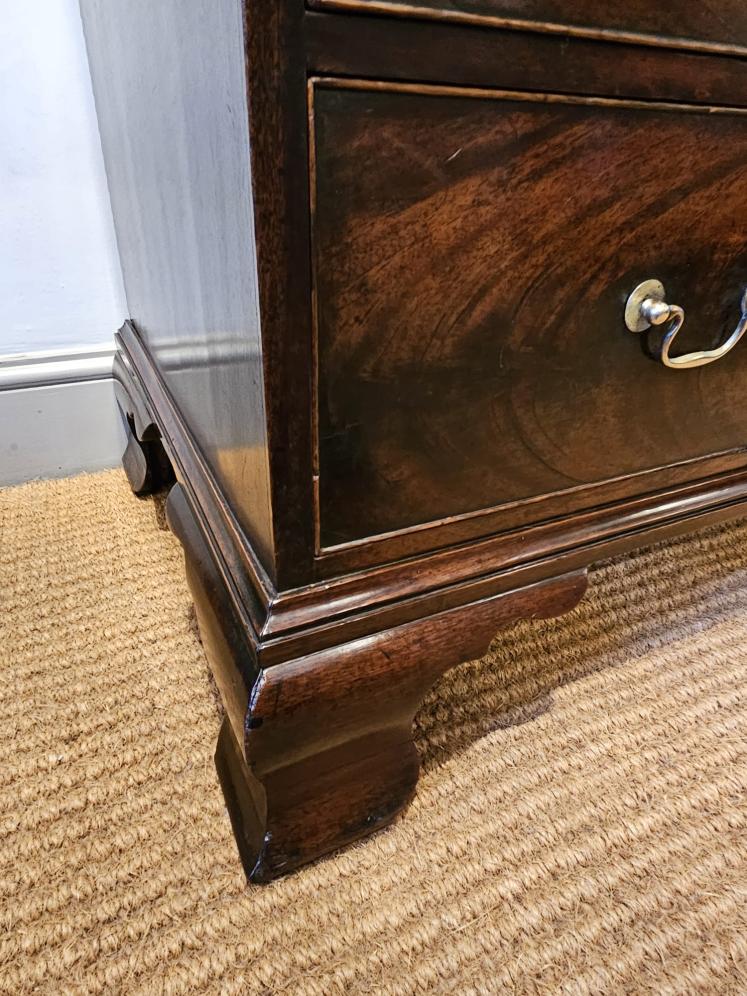 George III Mahogany Secretaire Chest on Chest - Image 7