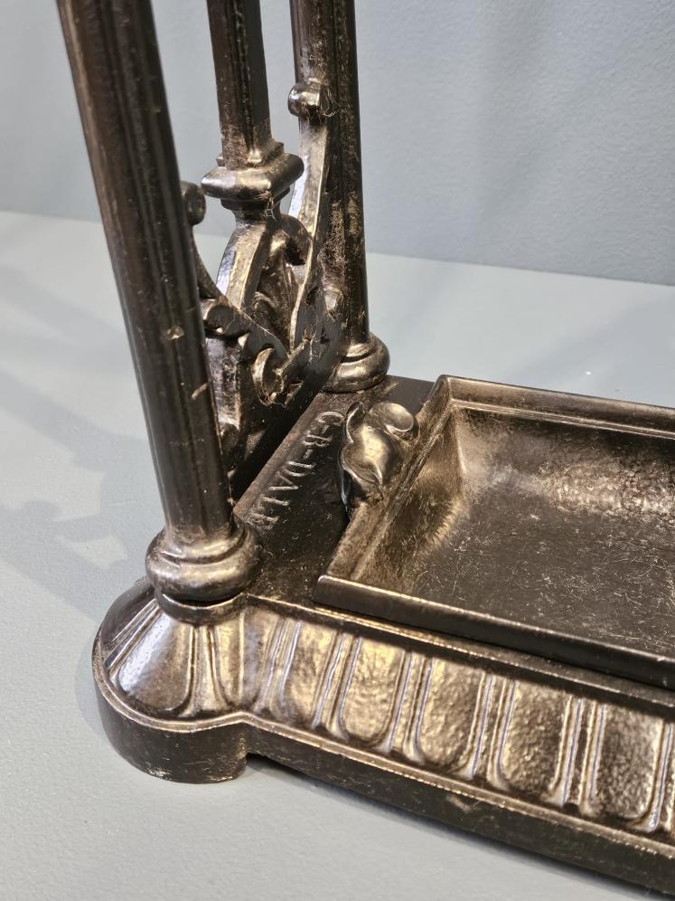 Victorian Cast Iron Stick Stand - Image 7