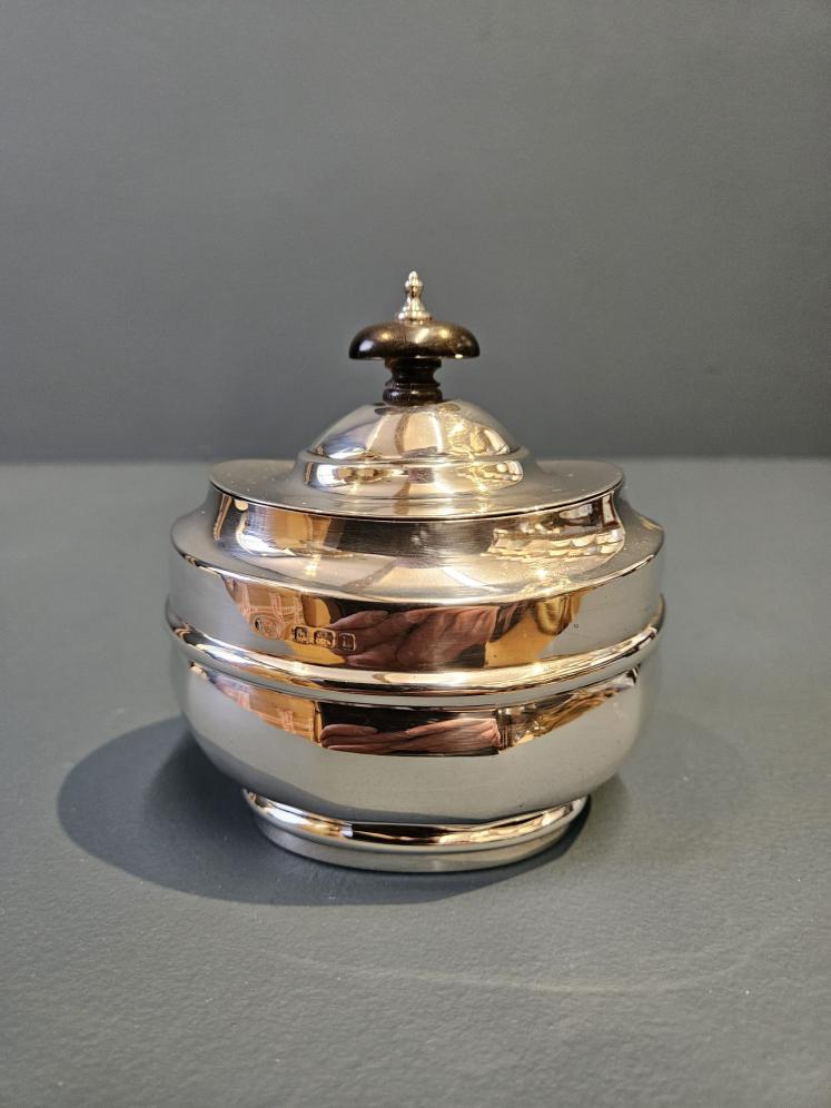 Edwardian Silver Tea Caddy - Image 8