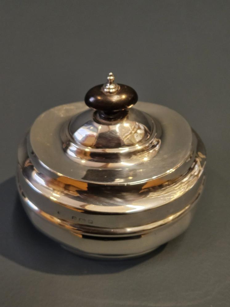 Edwardian Silver Tea Caddy - Image 7