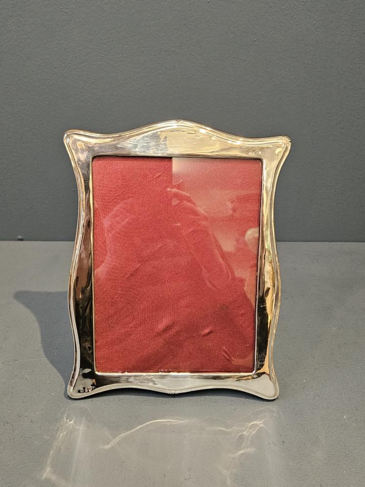 Silver Portrait Sized Photo Frame - Image 1