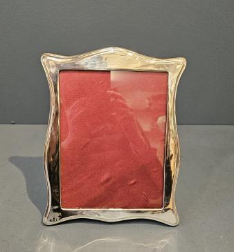 Silver Portrait Sized Photo Frame