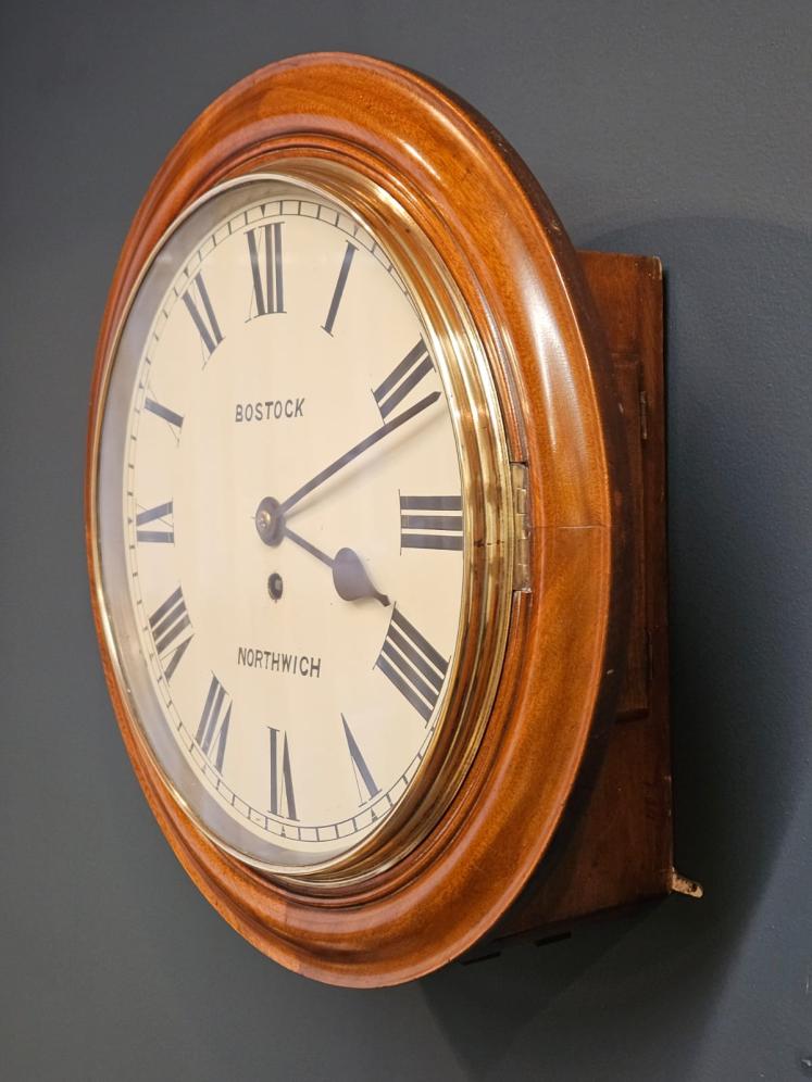Victorian Bostock Of Northwich 8 Day Dial Clock - Image 5