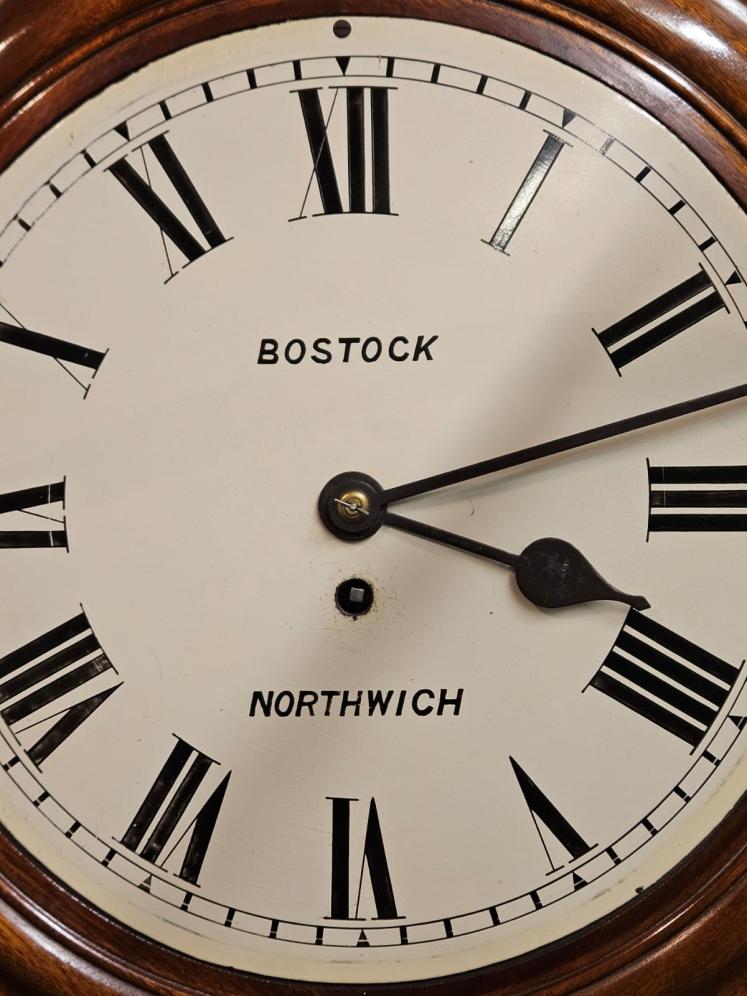 Victorian Bostock Of Northwich 8 Day Dial Clock - Image 4