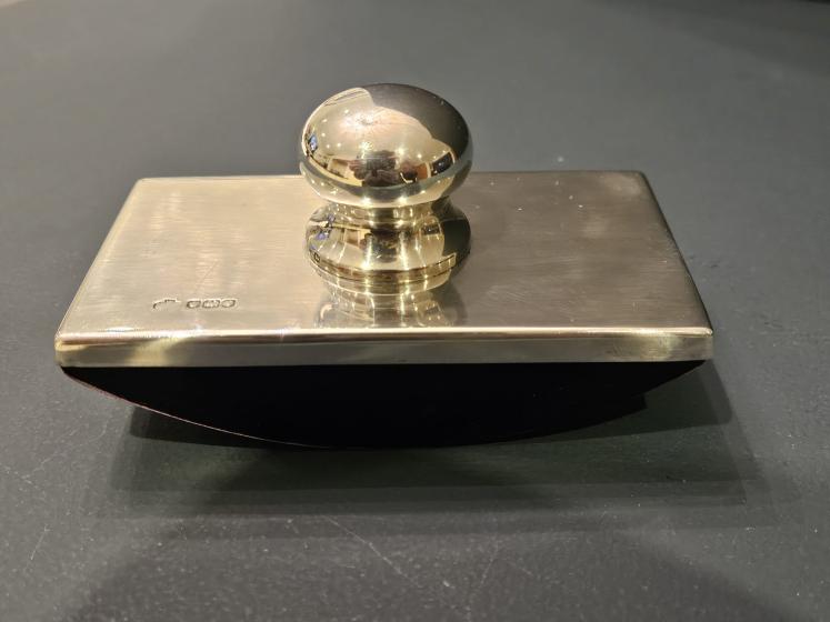 Immaculate George V Silver Blotter - Image 1