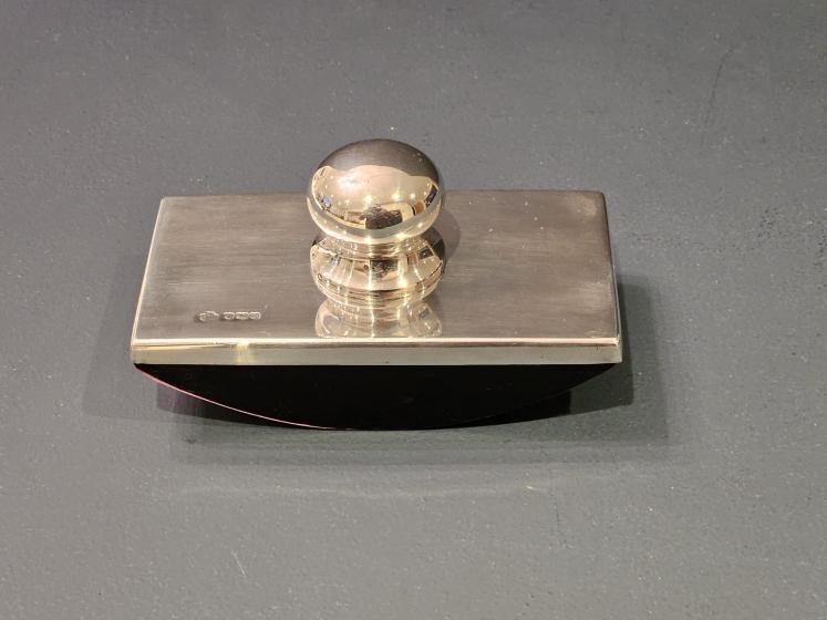 Immaculate George V Silver Blotter - Image 10
