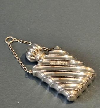 Victorian Silver Travelling Scent Bottle