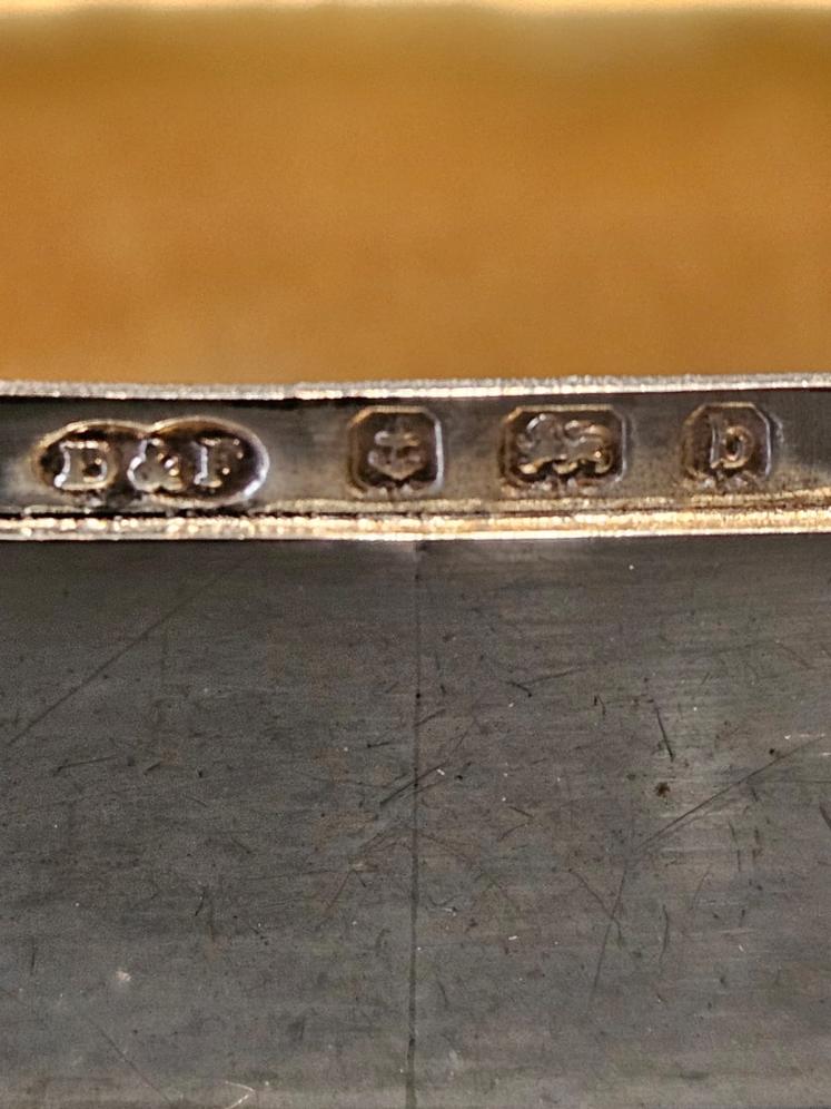 Art Nouveau Silver Pill Box - Image 7