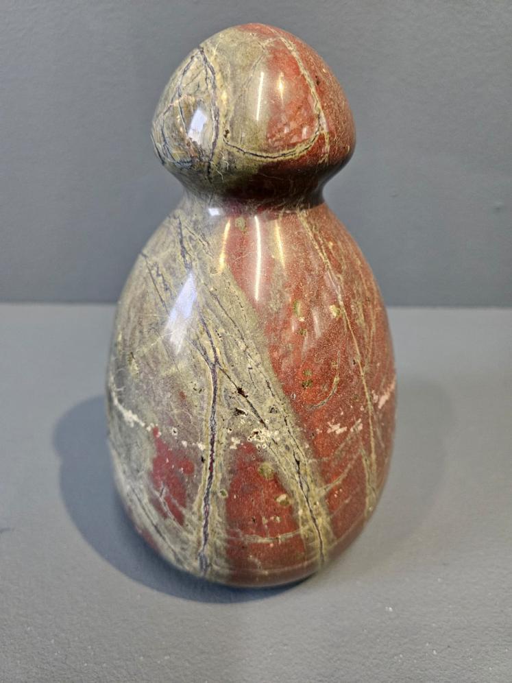 Edwardian Cornish Serpentine Door Stop - Image 1