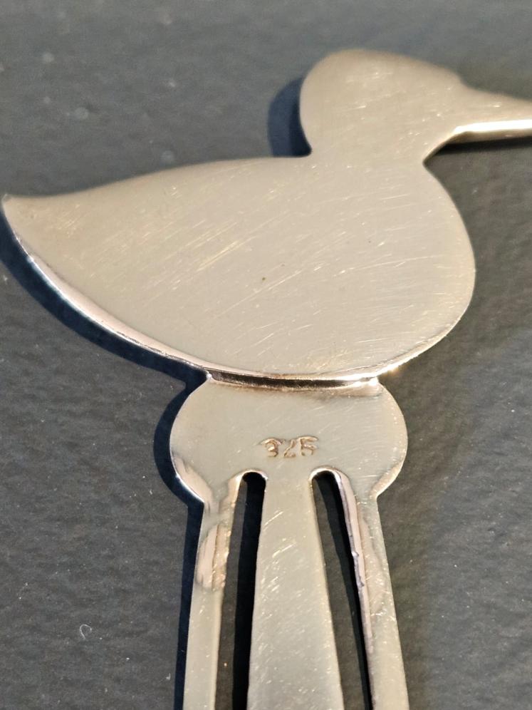 Silver Duck Page Marker - Image 2