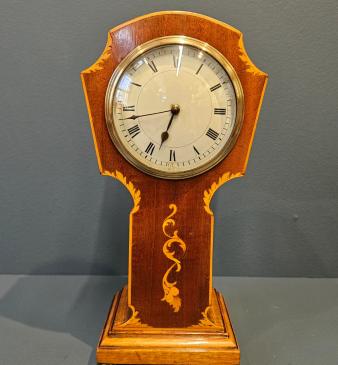 Edwardian Inlaid Mahogany Mantel Clock - Image