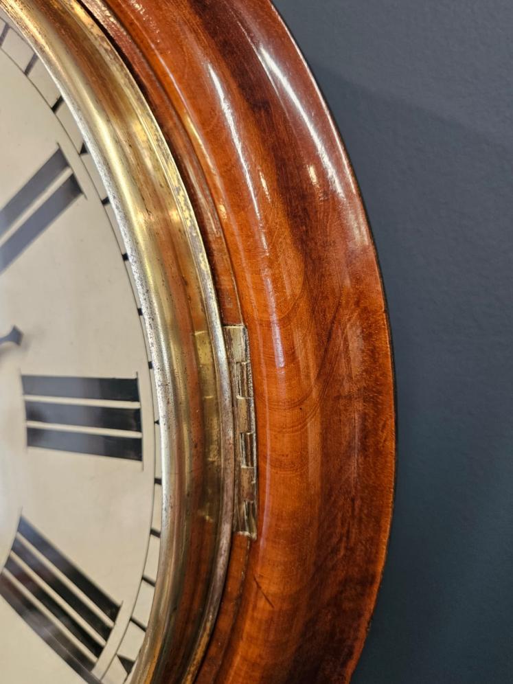 Russell Liverpool 8 Day 14" Fusee Dial Clock - Image 5