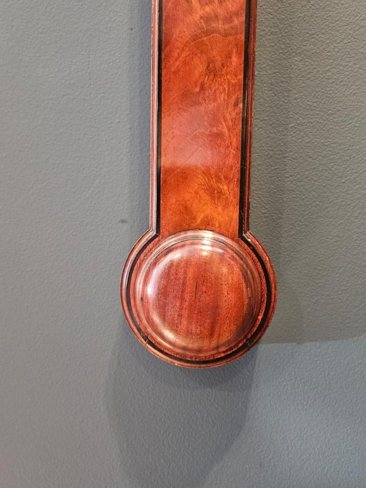 Georgian Mahogany Stick Barometer  - Image 4