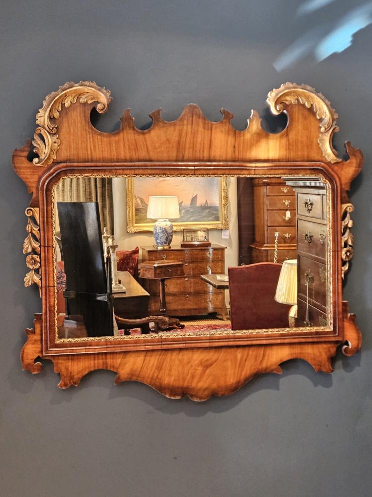 George III Style Landscape Mirror - Image 2
