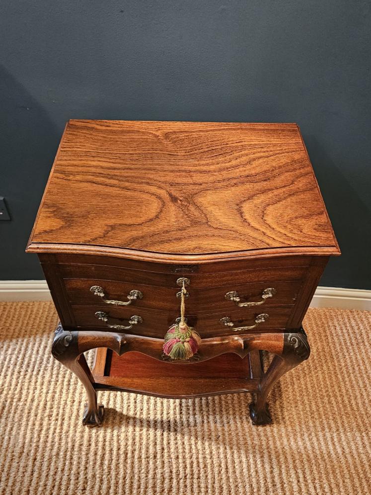 Edwardian Canteen of Cutlery in Side Table - Image 7