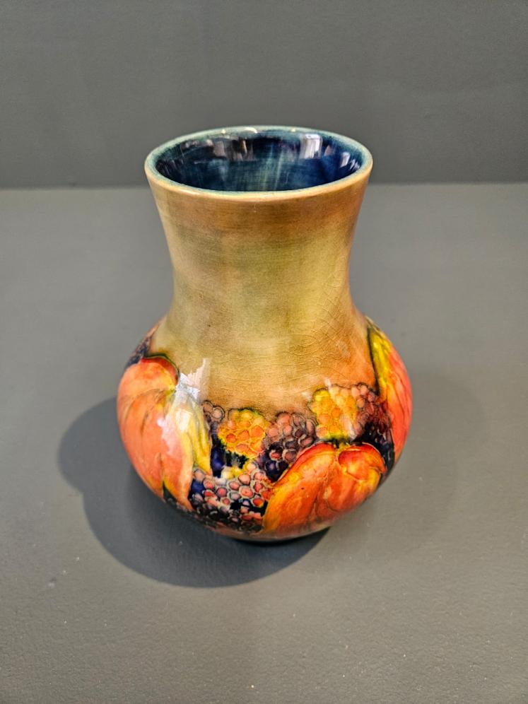 Moorcroft Leaf and Blackberries Flambe Vase - Image 9