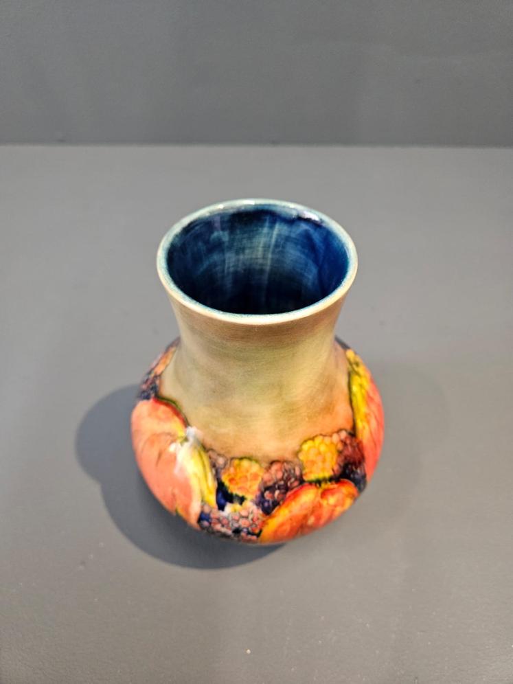Moorcroft Leaf and Blackberries Flambe Vase - Image 7