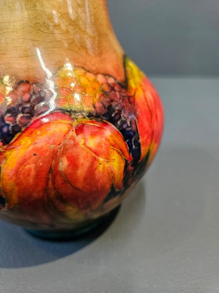 Moorcroft Leaf and Blackberries Flambe Vase - Image 5