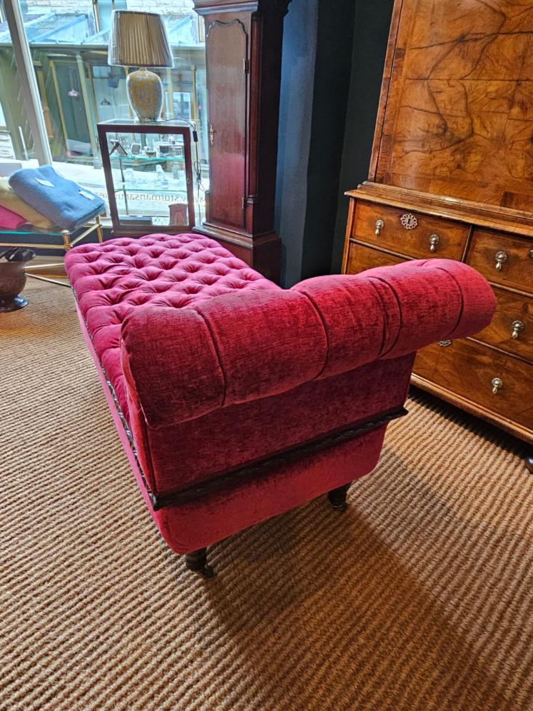 Victorian Chaise Longue - Image 7