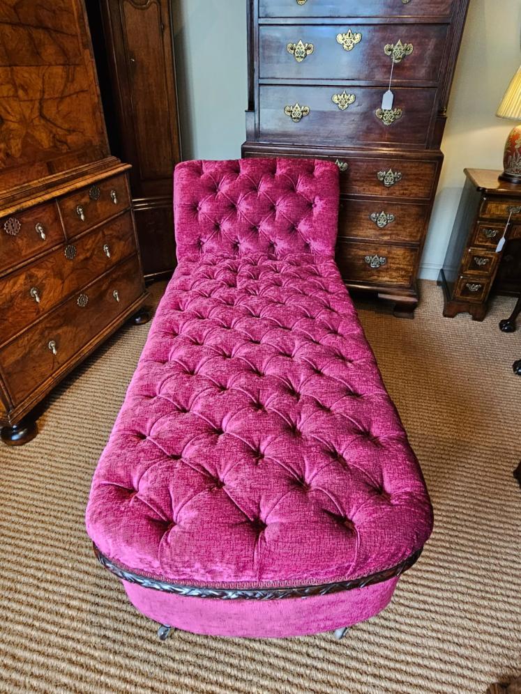 Victorian Chaise Longue - Image 5