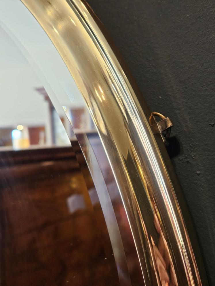 Victorian Brass Framed Mirror - Image 5
