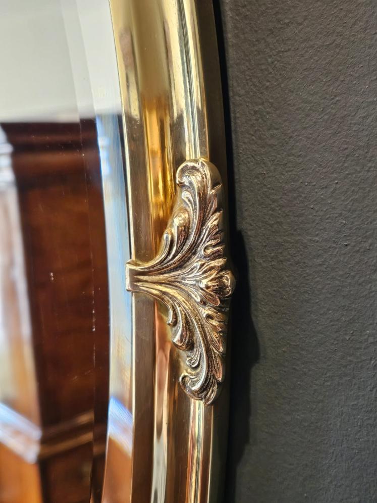 Victorian Brass Framed Mirror - Image 3