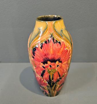Superb Early Moorcroft Cornflower Vase  - Image