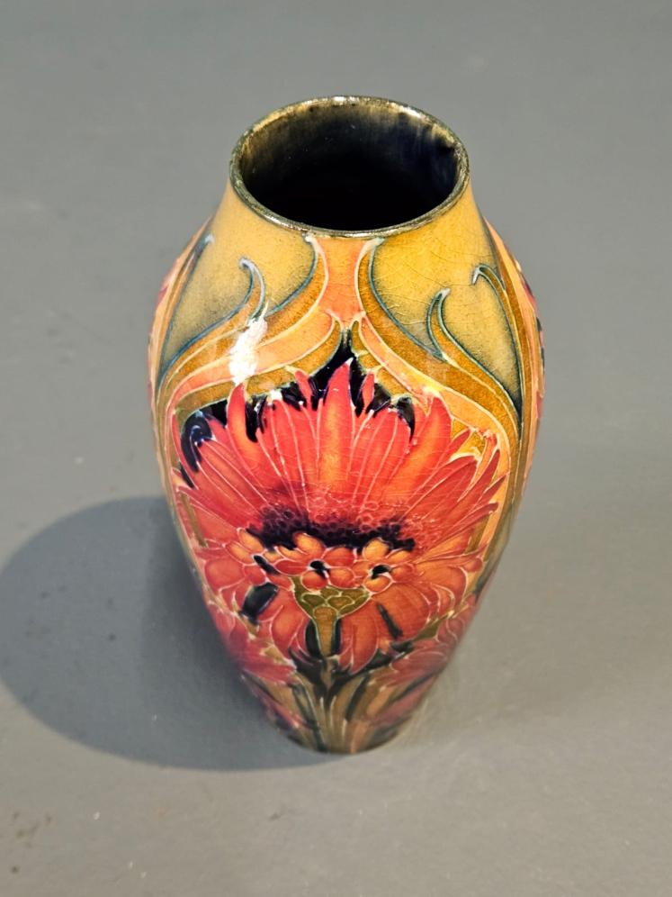 Superb Moorcroft Cornflower Vase  - Image 4