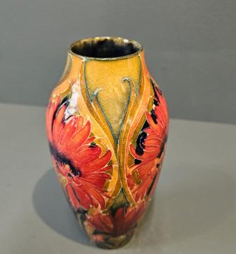 Superb Moorcroft Cornflower Vase  - Image