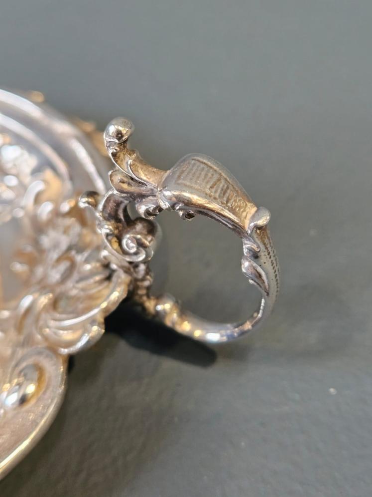 Victorian Silver Chamber Stick - Image 2