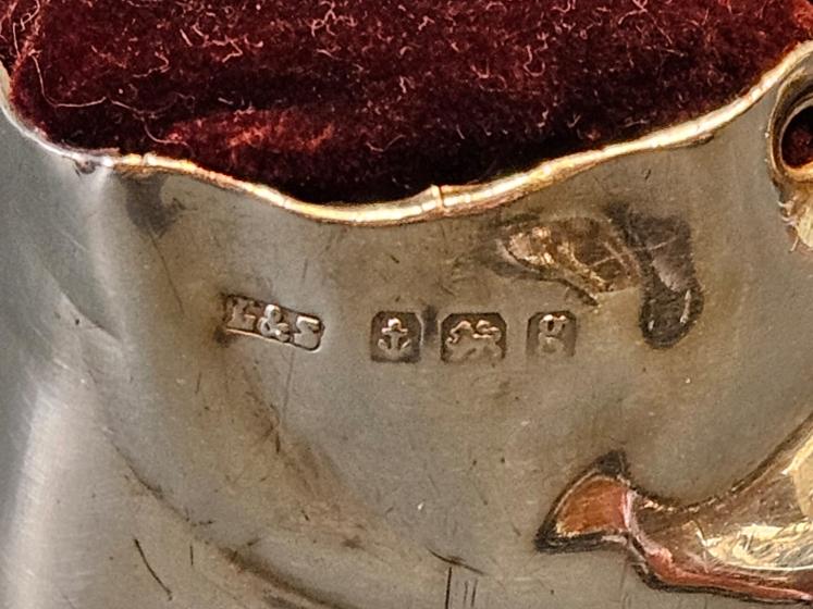 Edwardian Silver Child's Boot Pin Cushion - Image 3