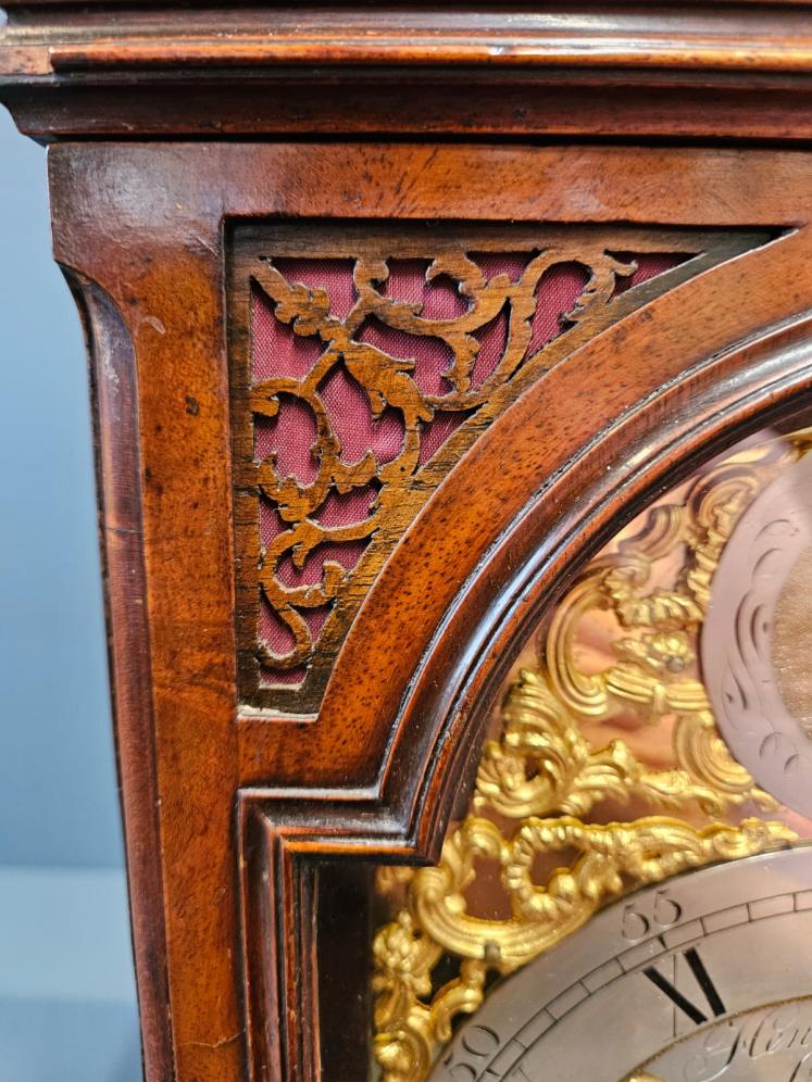 Georgian London Bracket Clock By Henry Jenkins  - Image 2