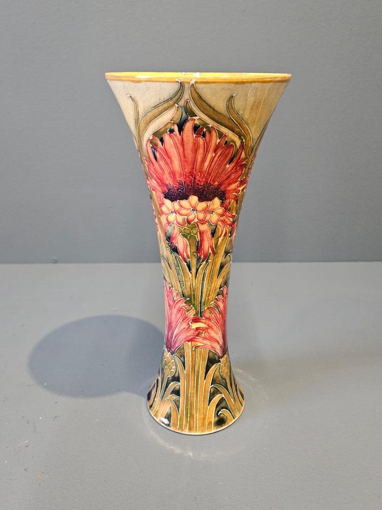 Early Moorcroft Cornflower Vase  - Image 2