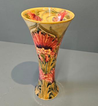 Early Moorcroft Cornflower Vase 