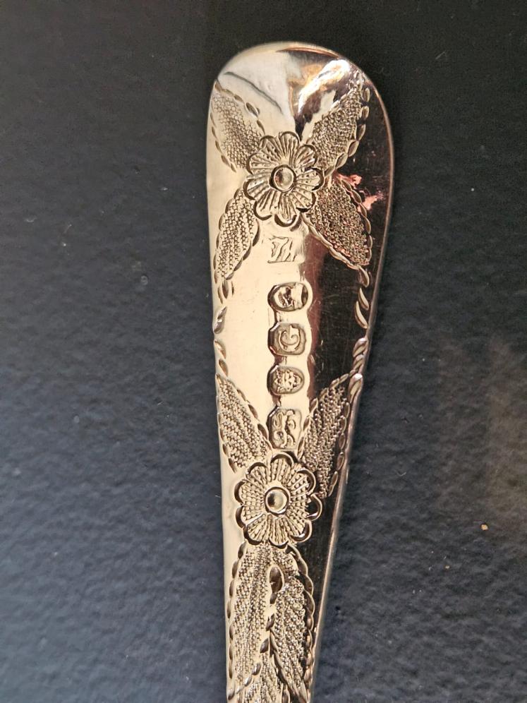 Georgian Silver Berry Spoons  - Image 6