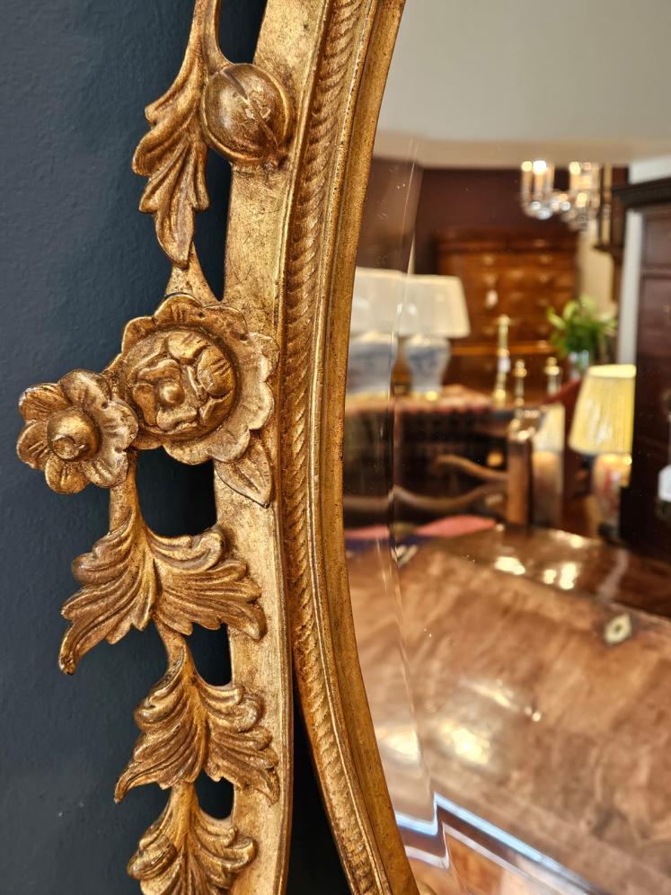 Superb Rococo Style Gilt Mirror - Image 4