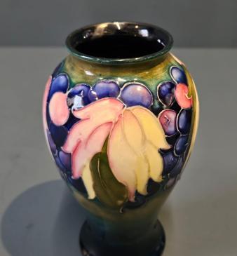 Moorcroft Leaf and Berries Vase