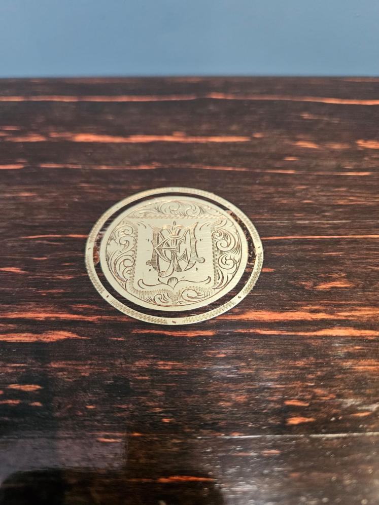 Superb Mid Victorian Jewellery Box with Original Fitted Interior - Image 6