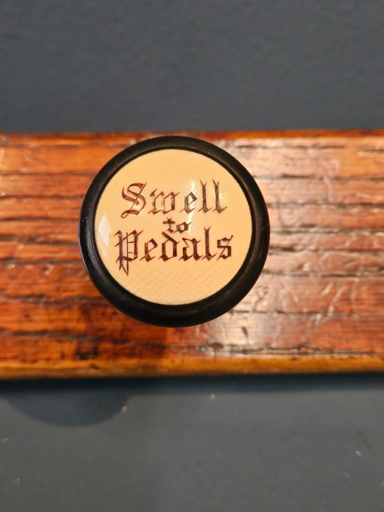 Victorian Organ Stops Coat Rack - Image 5