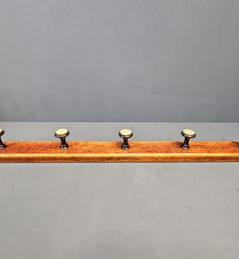 Victorian Organ Stops Coat Rack