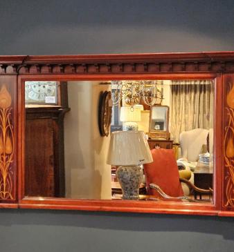 Superb Edwardian Shapland and Petter Mirror - Image