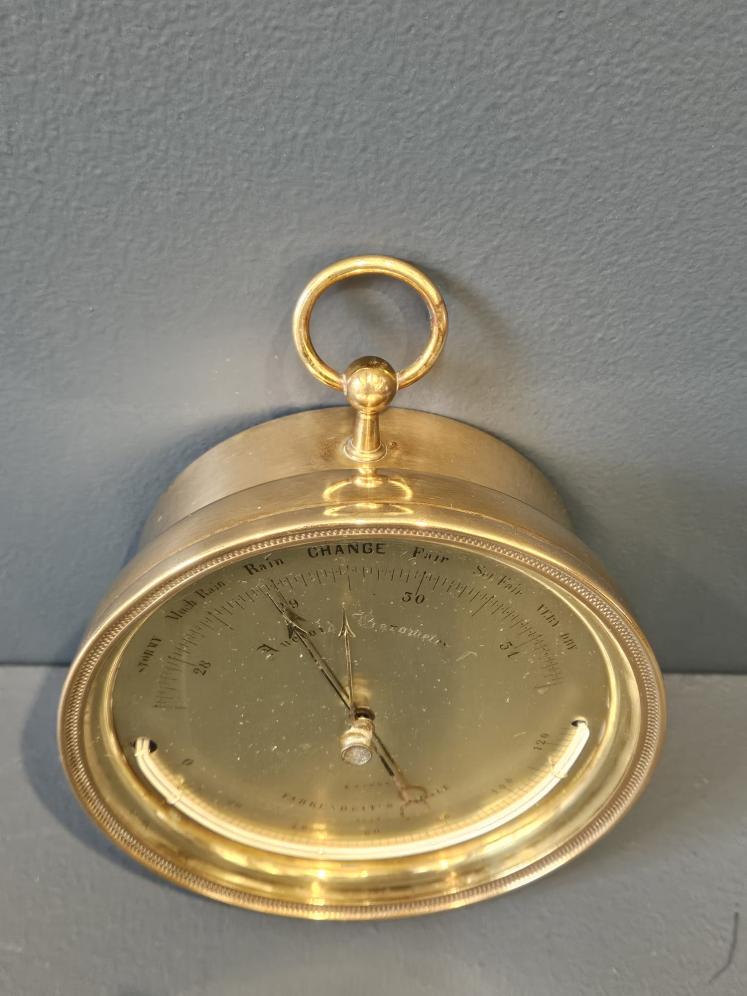 Victorian Marine Barometer by Dent - Image 6
