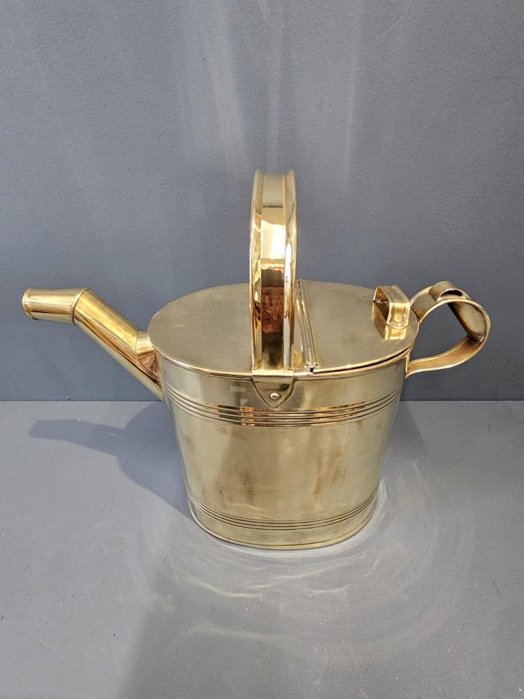 Victorian Brass Country House Water Supply Can - Image 3