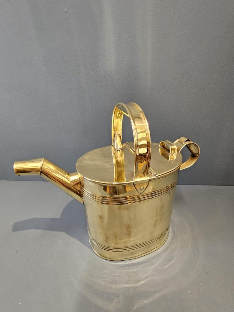 Victorian Brass Country House Water Supply Can - Image 2