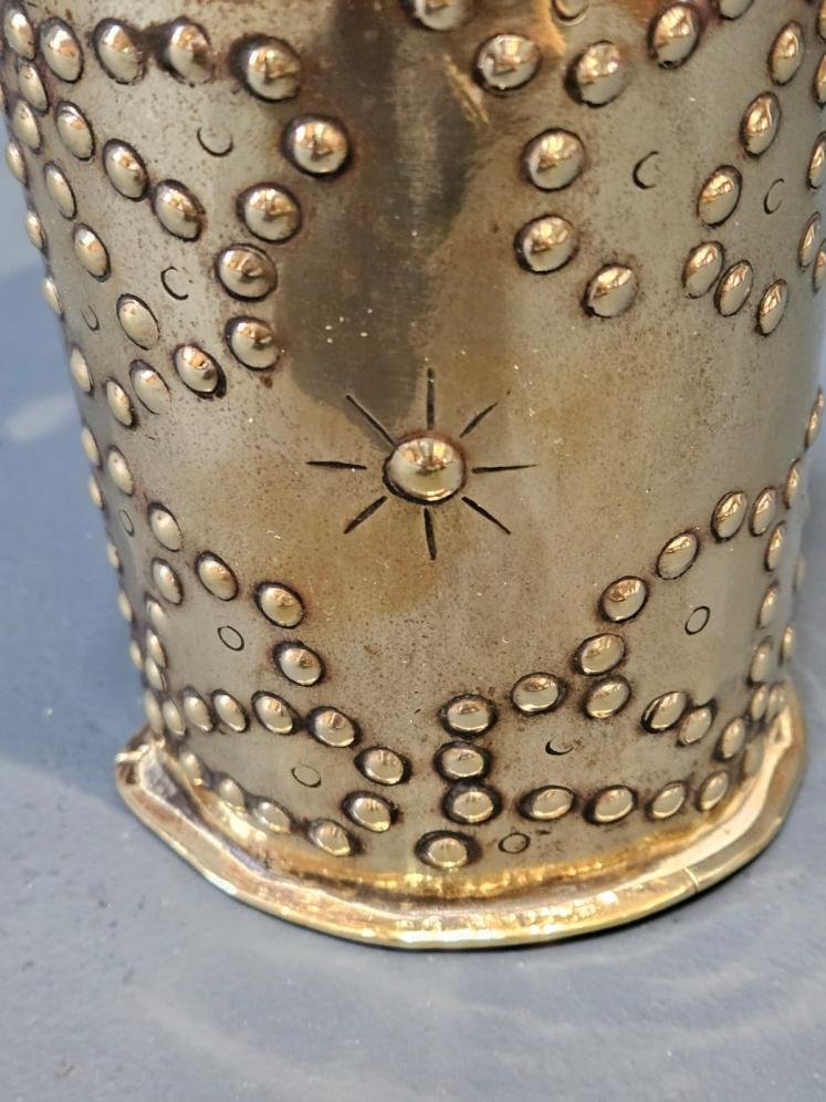 Arts and Crafts Brass Match Pocket - Image 4